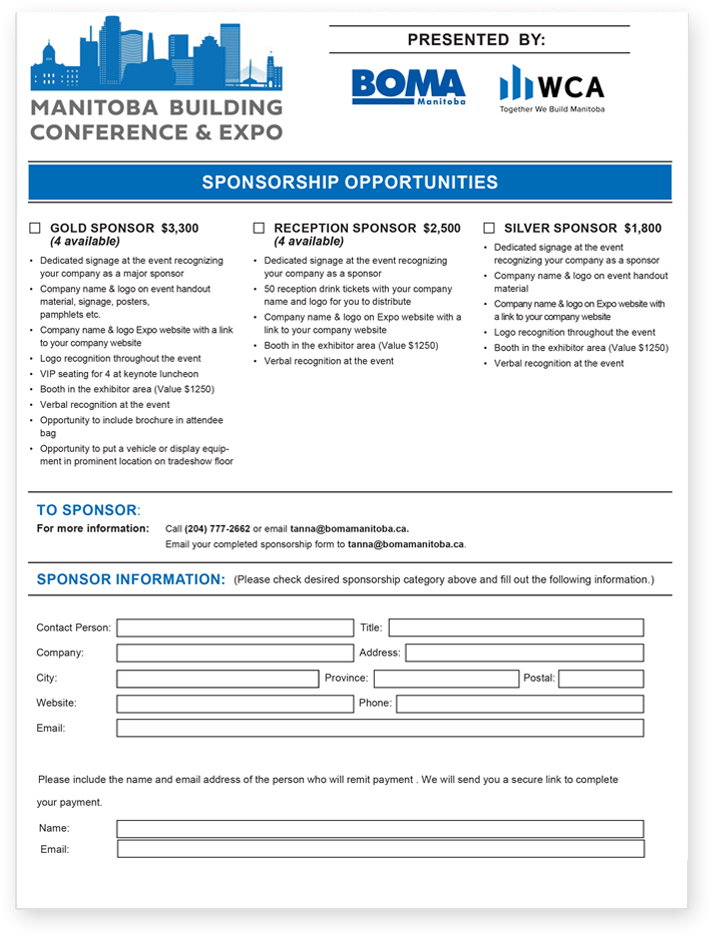 Sponsorship Package download